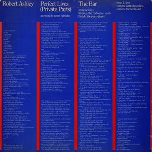 Perfect lives (Private parts/The bar)